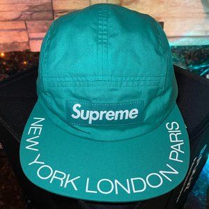 Supreme Box Logo Hat Green,  One Size,  Great Condition